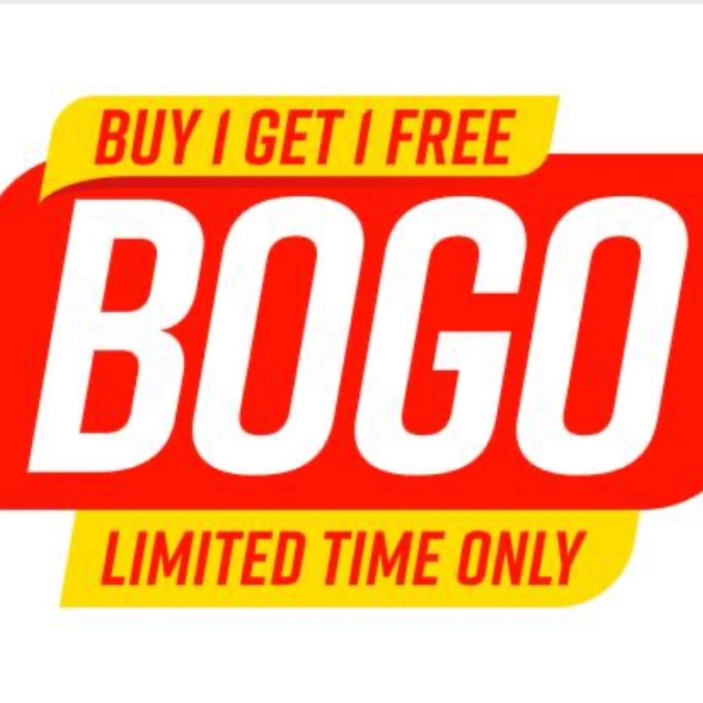 BOGO Promotional Sign